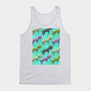 3d Dogs Tank Top